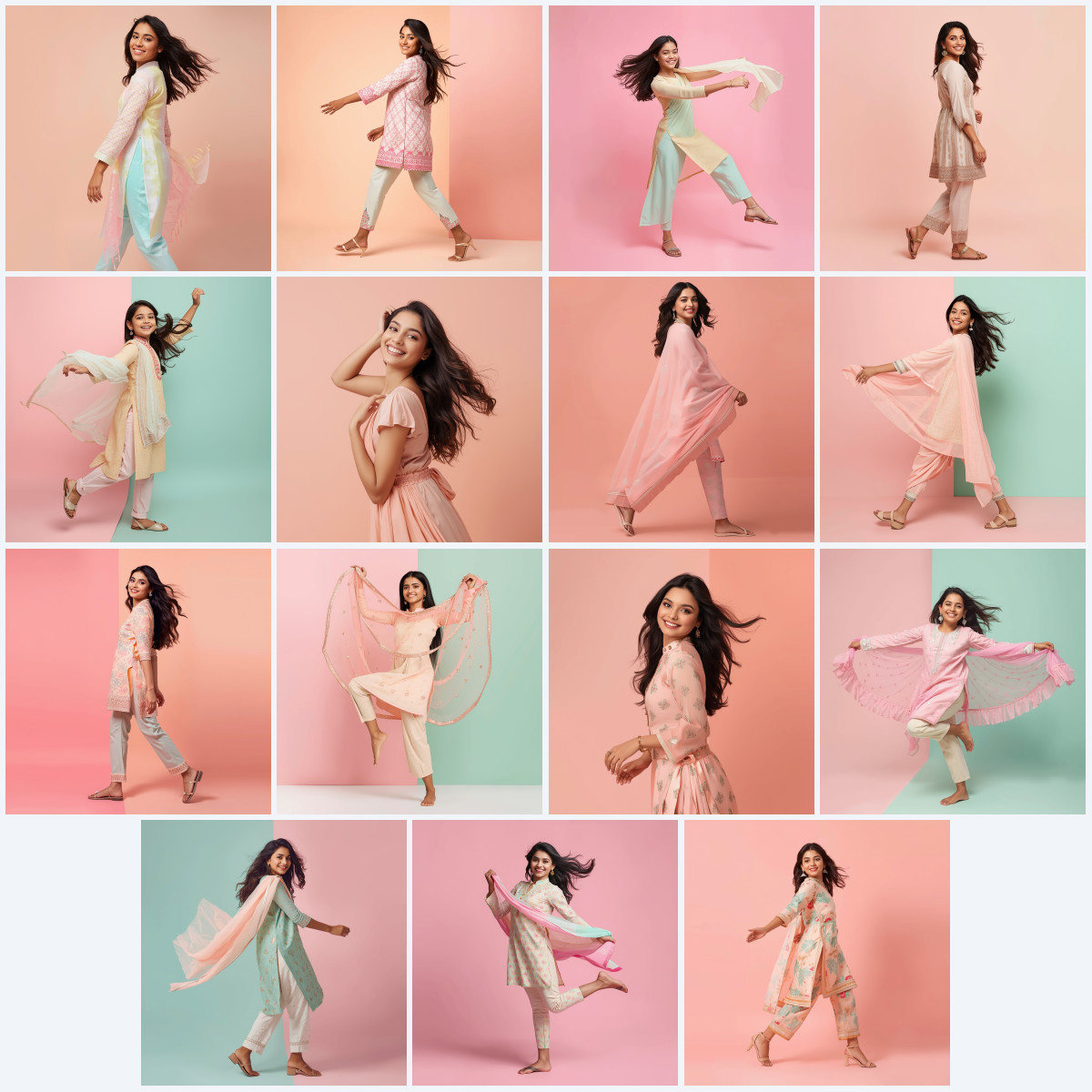 15 Best Prompt For AI Prompt Styles for Festive Dress Photos with Pastel Colors and Crean Background Vibes (2026)