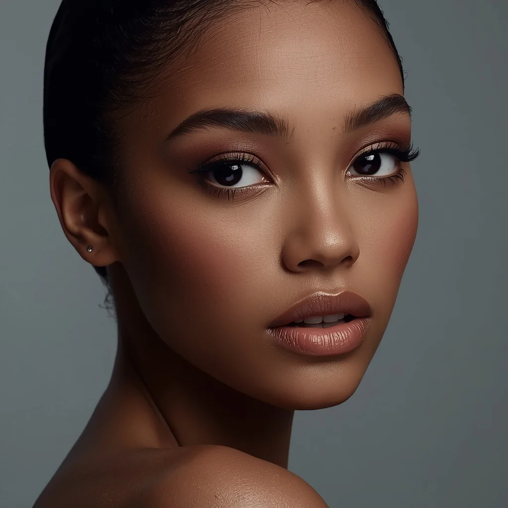Studio Softbox Portrait Girl – High-End DSLR Editorial Look | Ai Prompt For Reels